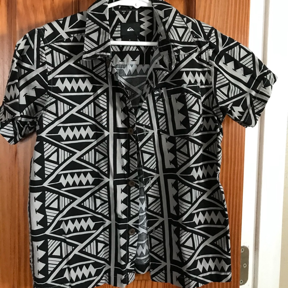 Quiksilver Dress Shirt - Size 6